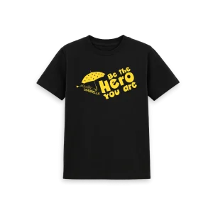 Be The Hero You Are - Kids Black T-shirt